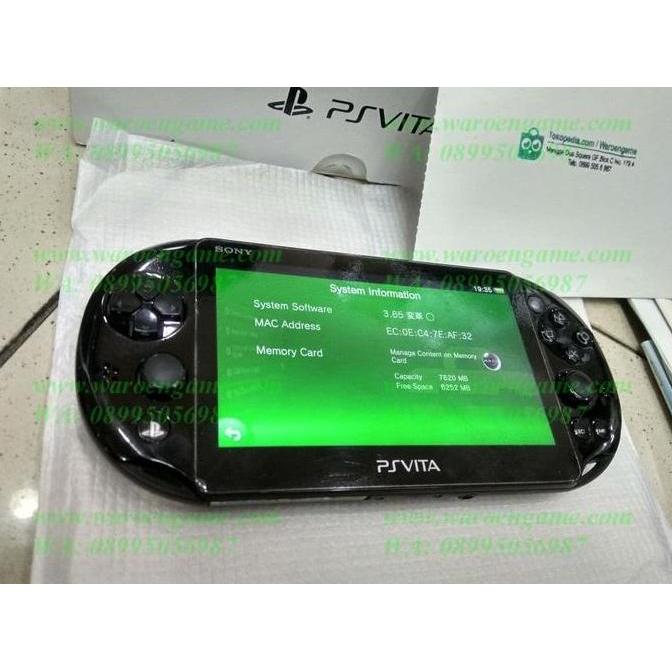 PS Vita Slim 64GB CFW Enso Henkaku TERBARU Bisa Online PSN PSP PS1 Dll (TERBAIK) (TERBARU) (TERMURAH