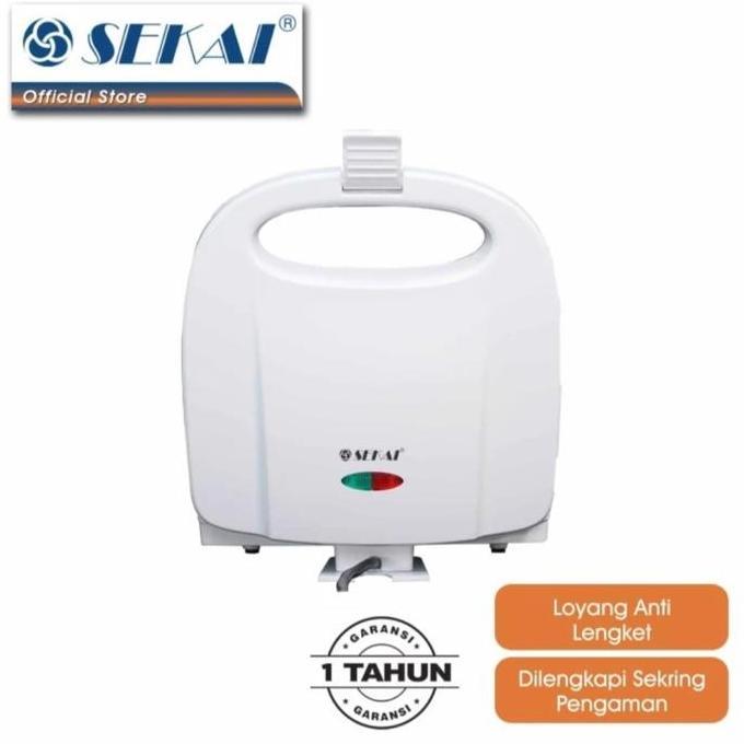 BEBAS ONGKIR - SEKAI SANDWICH TOASTER TS-891 LOW WATT