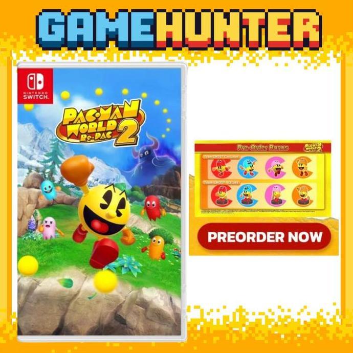 Nintendo Switch Pac-Man World Re-Pac 2 / PacMan RePac 2 (TERBAIK) (TERBARU) (TERMURAH)