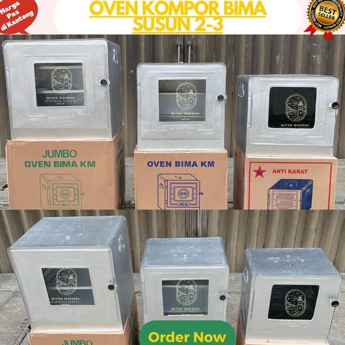 PROMO - BIMA KM - OVEN KOMPOR JUMBO SUSUN 3 + LOYANG