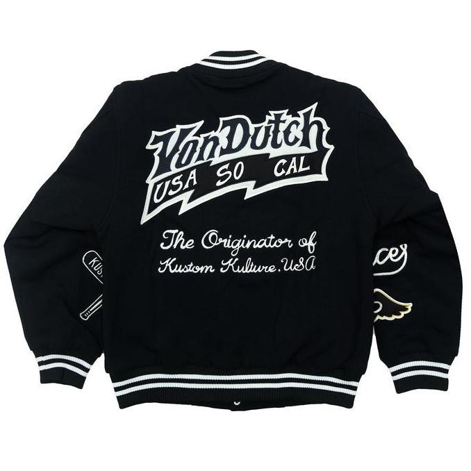 Von Dutch Varsity 1489 Black (TERBAIK) (TERBARU) (TERMURAH)