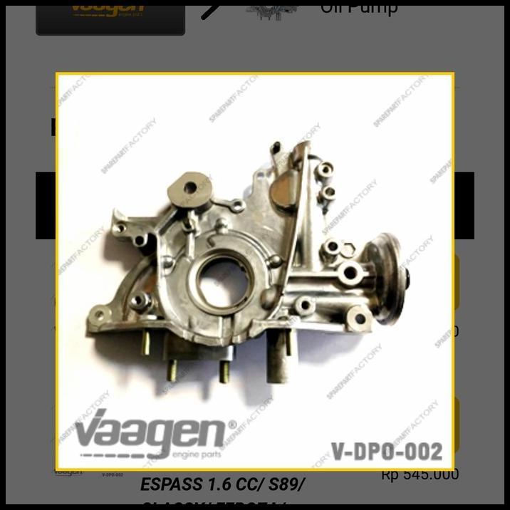 HOT DEAL POMPA OLI TARUNA FEROZA ESPASS CLASSY ZEBRA S89