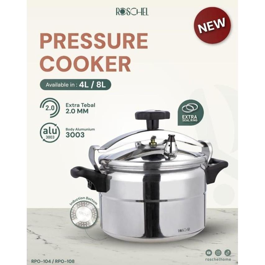 ROSCHEL Panci Presto Aluminium Induksi