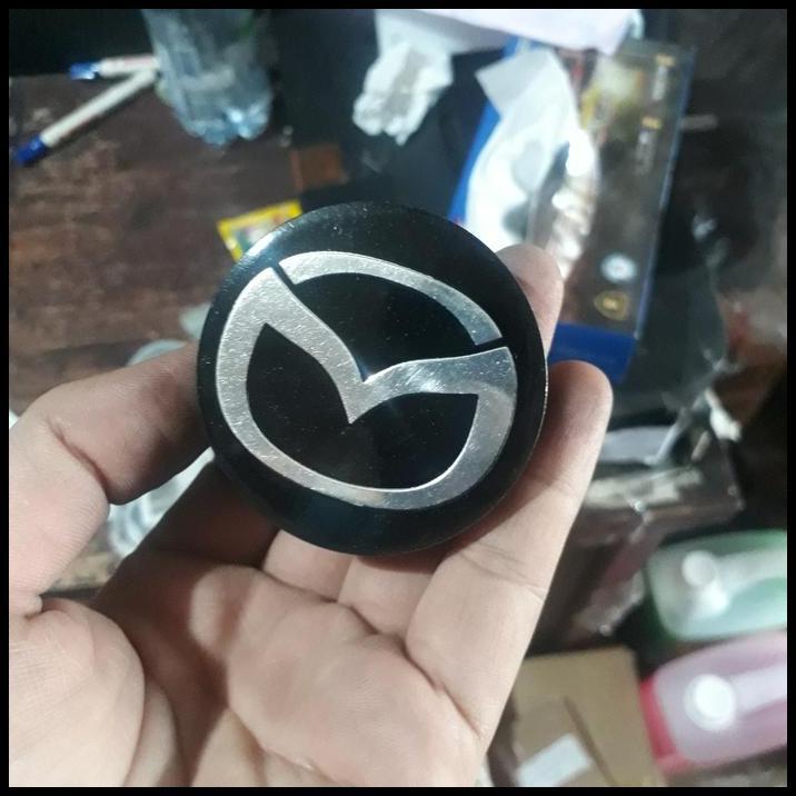 HOT DEAL DOP RODA TUTUP VELG PELEK RACING MAZDA 5.4CM 