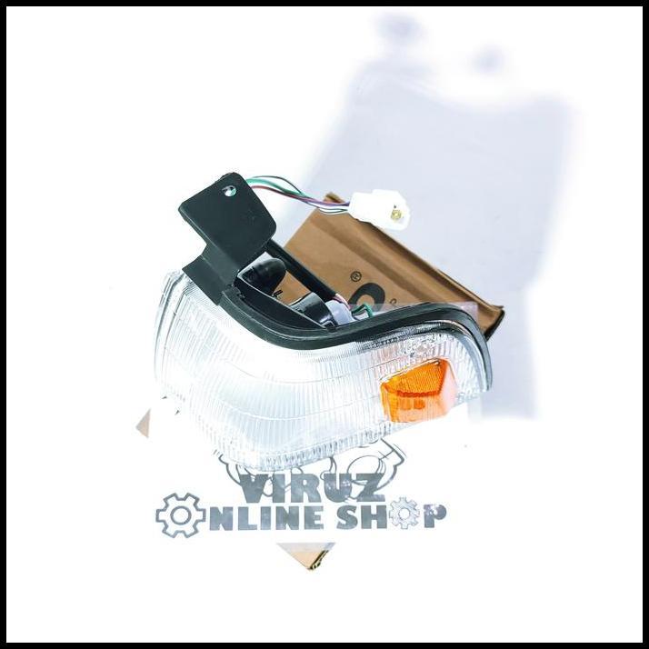 DISKON CORNER LAMP LAMPU SEIN SEN DEPAN MAZDA 323 1988 KIRI 