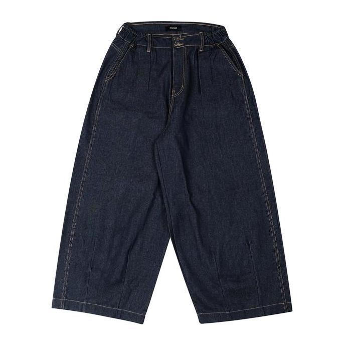 Gozeal | Raw Denim Balloon Pants - Vein | Celana Balloon | Pria Wanita Unisex (TERBAIK) (TERBARU) (T