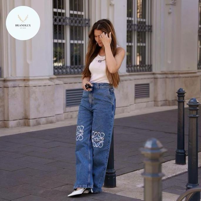 Loewe anagram baggy jeans (TERBAIK) (TERBARU) (TERMURAH)