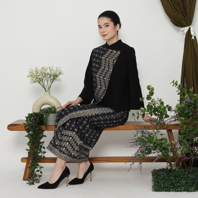 Lyne Halim Blouse Kebaya Janggan Songket, BLO-3398 ( Blouse Only ) (TERBAIK) (TERBARU) (TERMURAH)