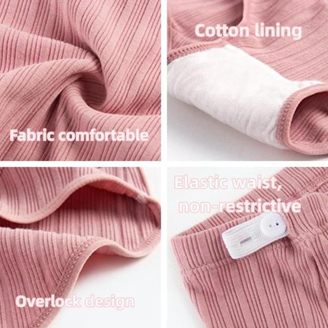 Angelmommy Celana Dalam Jumbo Katun Maternity High Waist Panty CD Wanita Hamil Ibu Merah Model Temba