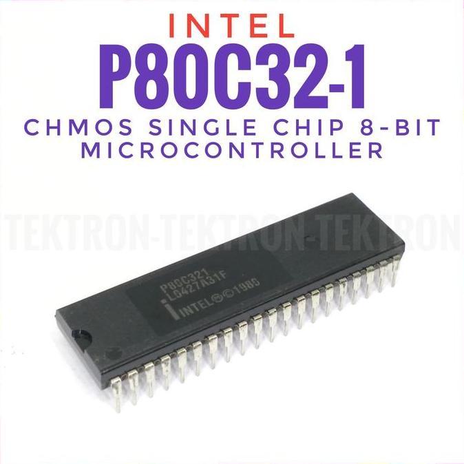 Terbaru (1) Intel P80C32-1 Microcontroller 8032 80C32 tek70n Ayo Beli