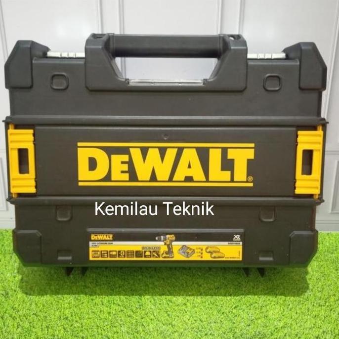 Miliki Toolbox Koper Box Mesin Dewalt Tstak Tempat Penyimpanan Aksesoris Mesin Bor Cordless Baterai 