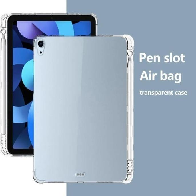 Silikon Case New FOR Ipad 11 inch 2025 A16 Chip With Apple Pencil Slot Jelly Transparan Bening Cover