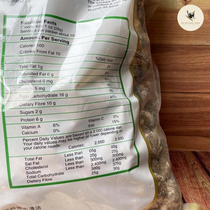 Jamur Shitake / Jamur Hioko Kering - 3KG [PREMIUM GRADE] PM