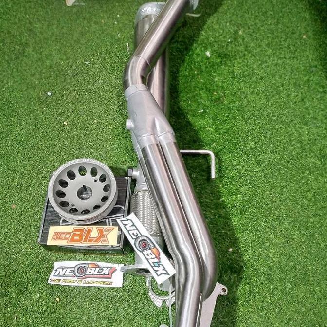 Pulley + Header Frontpipe Inova bensin 1TR, 2TR Neo BLX