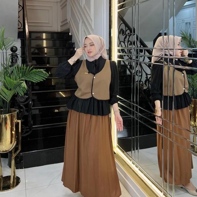 Gwenza - Daviena Gamis - Muslim Wanita
