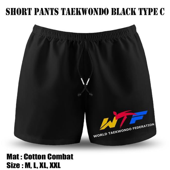 CELANA PENDEK TAEKWONDO - BOXER TAEKWONDO BAHAN ADEM - SHORT PANTS TAEKWONDO PREMIUM - CELANA BOXER 