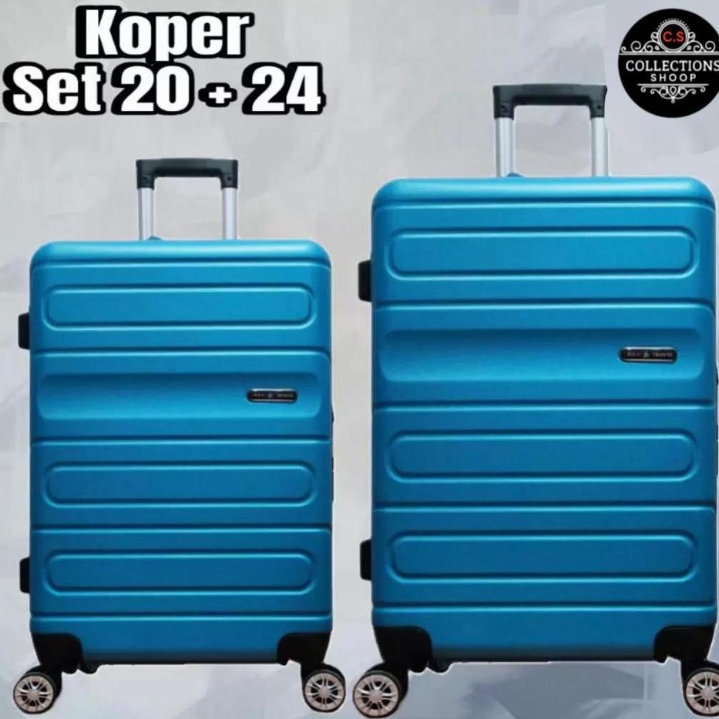 BIG SALE KOPER POLO Five Star Koper Set 806 20/24 inch Koper anti pecah ,Tahan banting, Ringan Bisa 