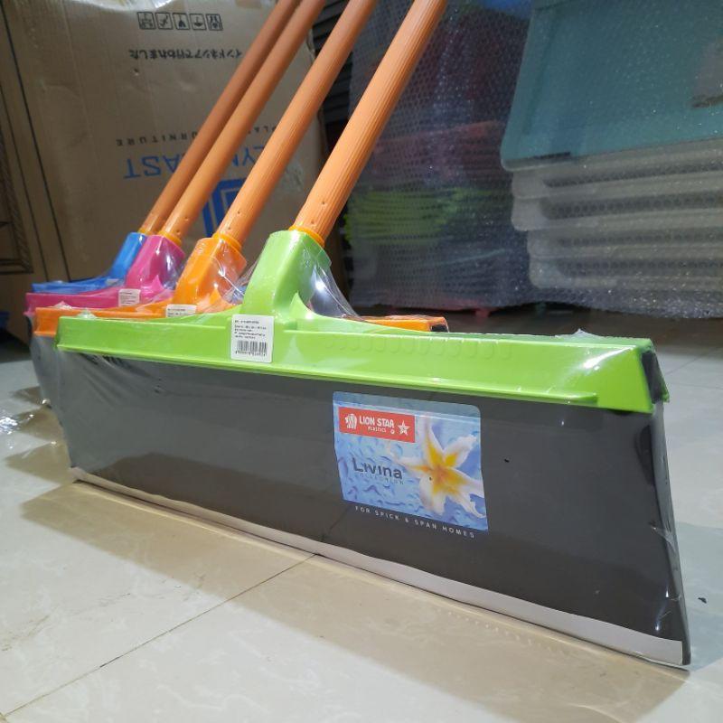 Lion Star - Pel Karet Dorong Lion Star Pel Karet Gagang Panjang Wiper Lantai Dorongan Air