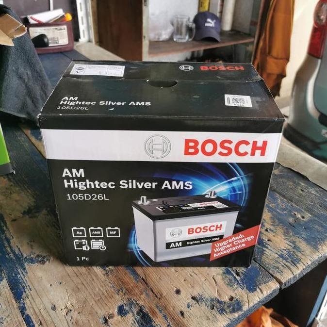 TERMURAH - Aki Alphard / Bosch Silver AMS 105D26L / 80D26L / 12V85Ah/ Aki Pajero