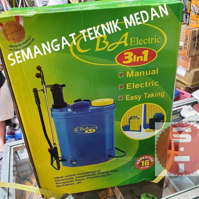 CBA POMPA SPRAYER GENDONG ALAT PENYEMPROT SEMPROTAN HAMA 16 Liter CBA