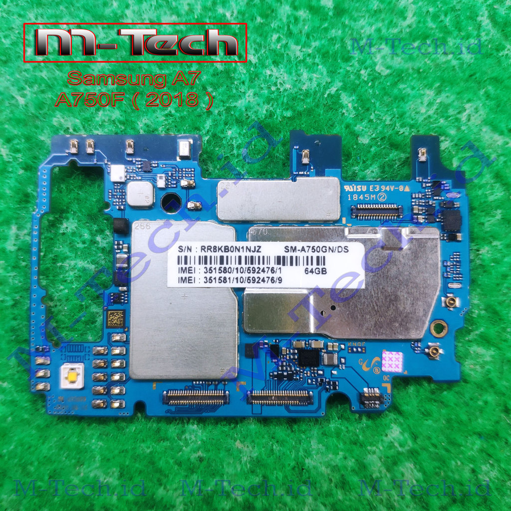 [5150] PCB Mesin Samsung A7 (2018) A750F original minus mati mulus