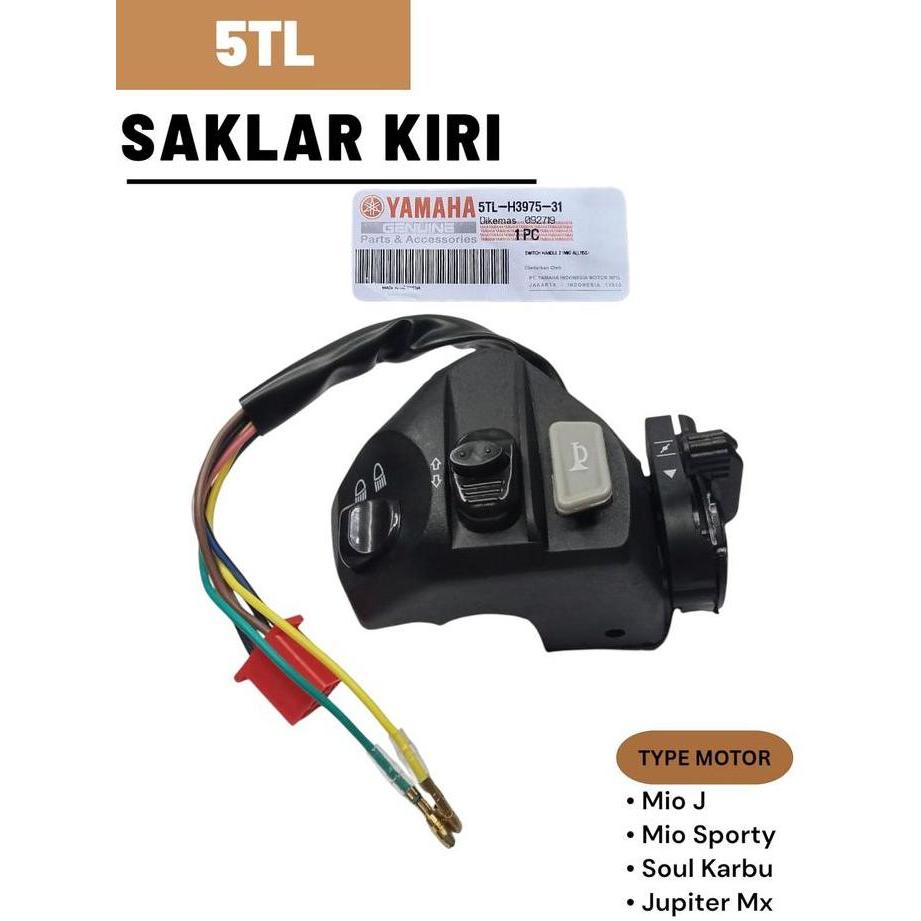Promo Saklar Kiri Mio Sporty Soul Karbu J Jupiter Mx Foto Asli Motorcycle Cod