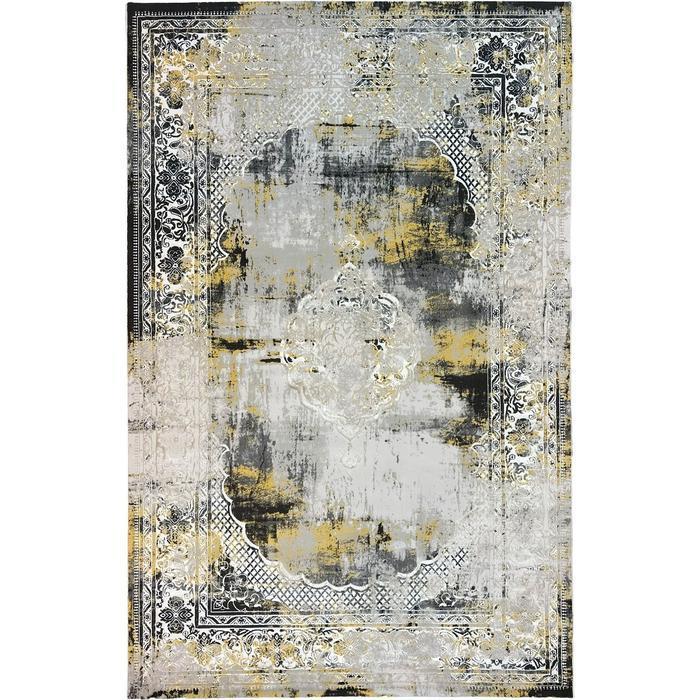 Karpet Permadani Turki Quadro Vintage Abstrak 200x300