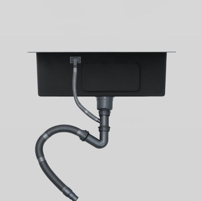 KITCHEN SINK STAINLESS HITAM BLACK 5040 ONAN / BAK CUCI PIRING ONAN