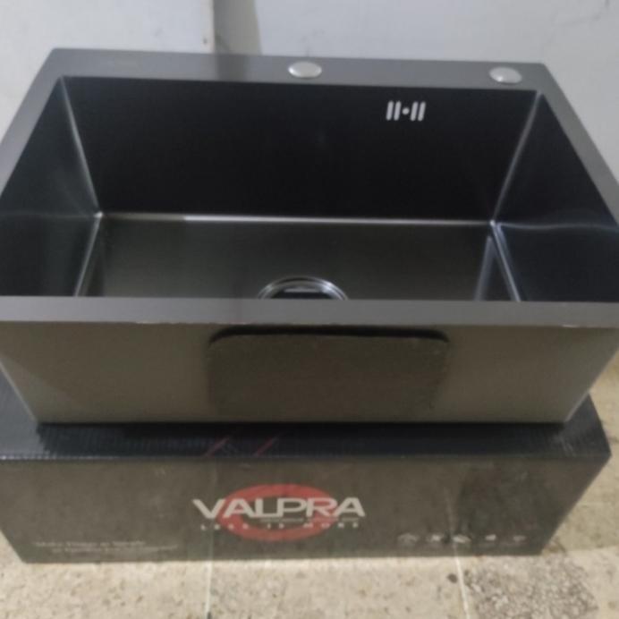 kitchen sink 6045 hitam bak cuci piring kotak dapur