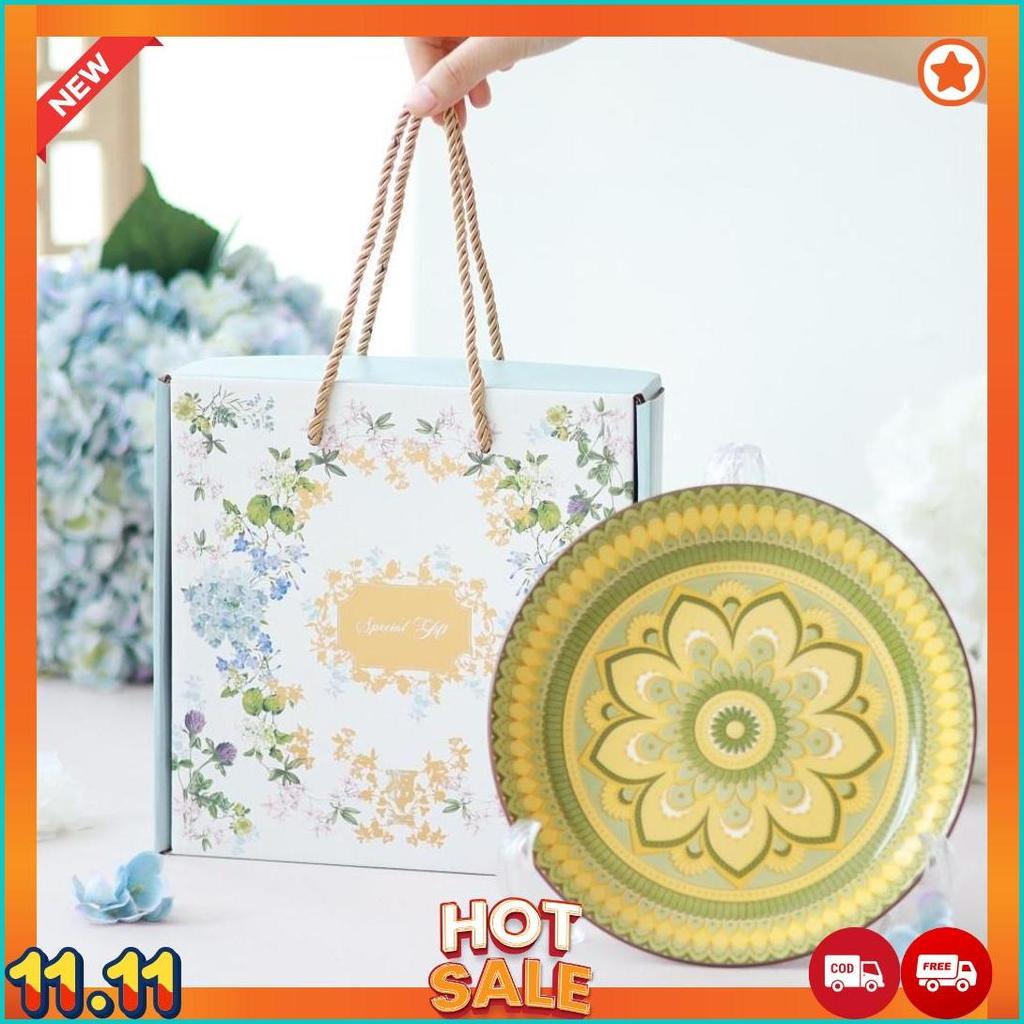 Golden Hampers Piring Set Premium Gift Set Piring Keramik Premium Cod