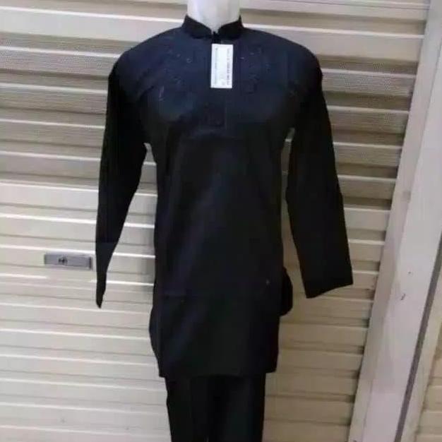 BELI Baju setelan pakistan dewasa-koko stelan celana-baju pakistan catton BELI