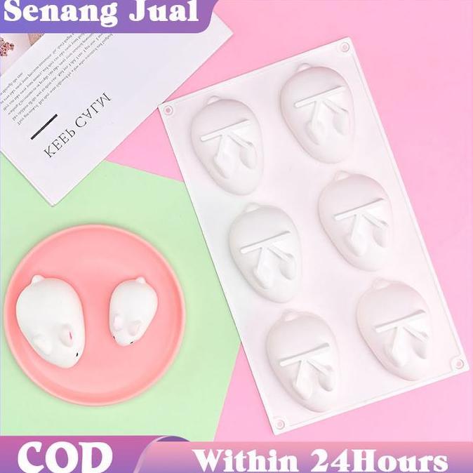 LUMIERE Cetakan Silikon Kelinci / Topper Kue / Birthday Cake Topper / Alat Memanggang