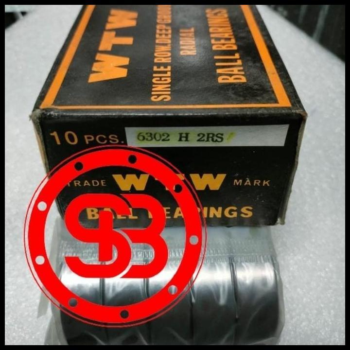 TERLARIS BEARING 6302 2RS WTW JAPAN ORIGINAL 