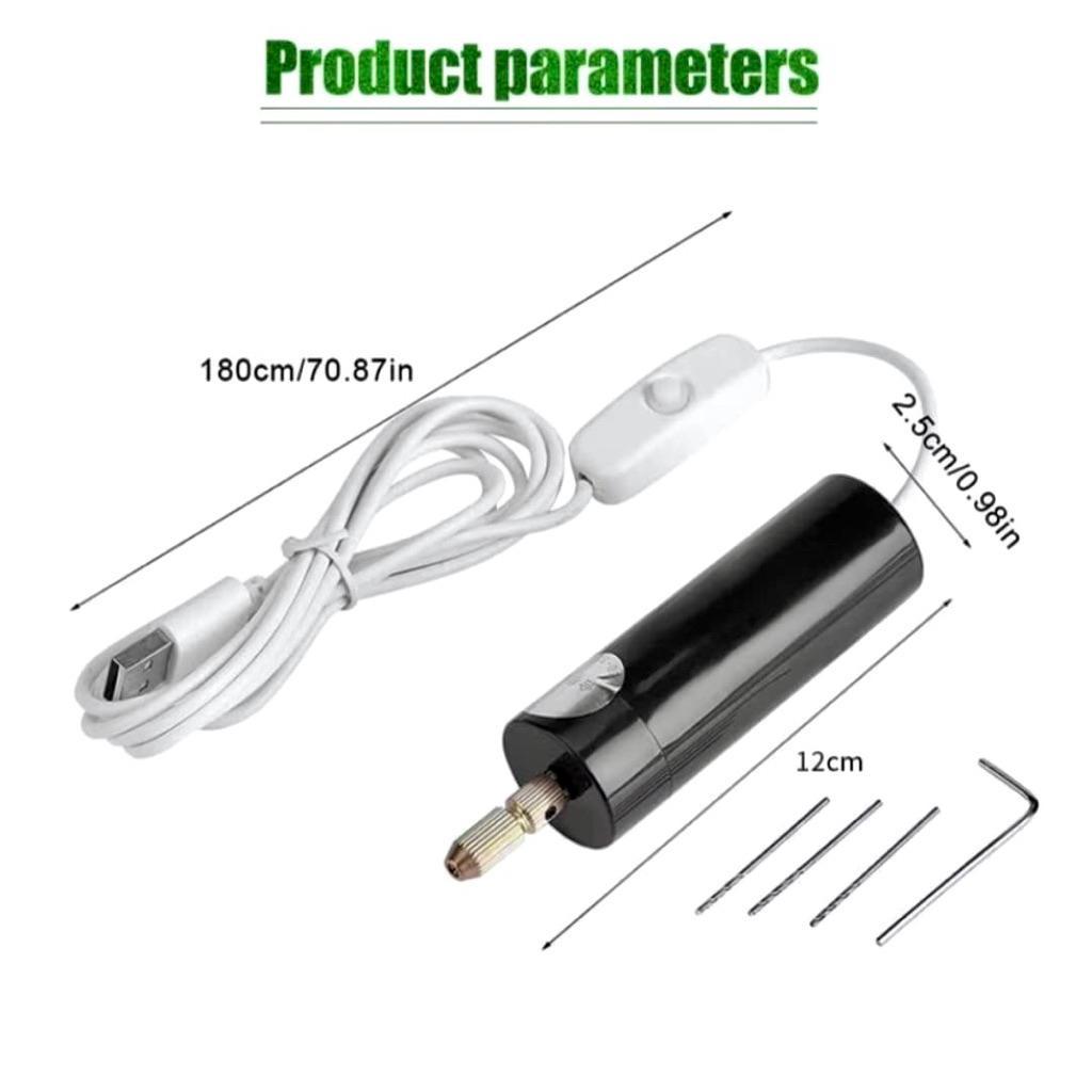 Bor Elektrik Mini Portable Micro Usb