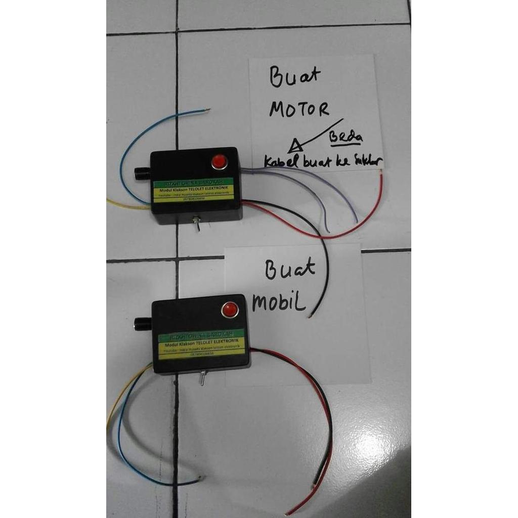 Klakson Truk / Klakson Bus / Klakson Telolet 24 volt Klakson Modul TELOLET Elektronik Toa 12 nada  (