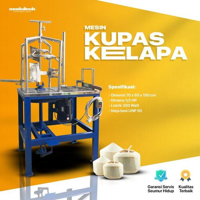 Mesin Kupas Kelapa Muda Pengupas Kulit Degan