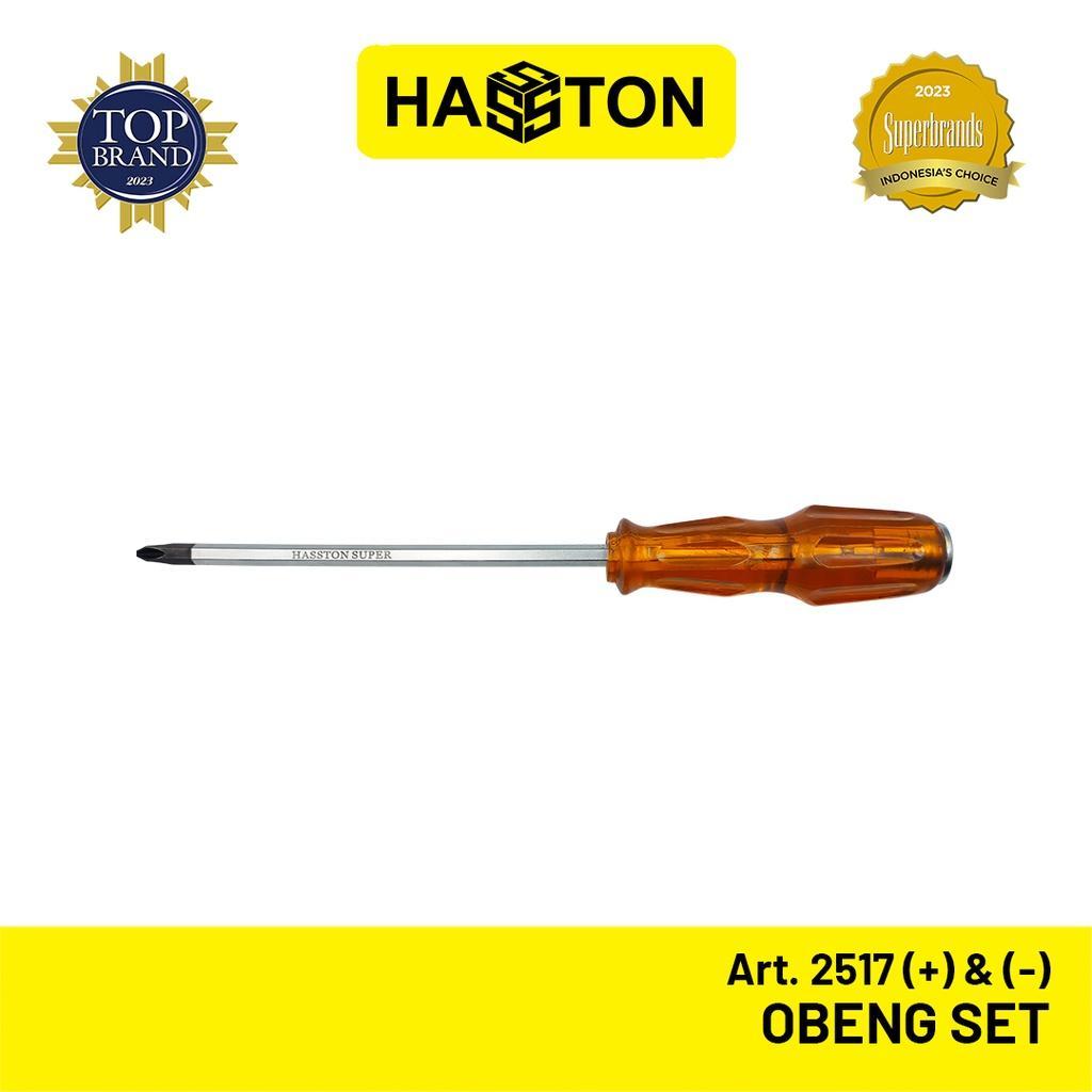 Hasston Obeng Set / Obeng Plus Minus Set / Obeng Kembang Set