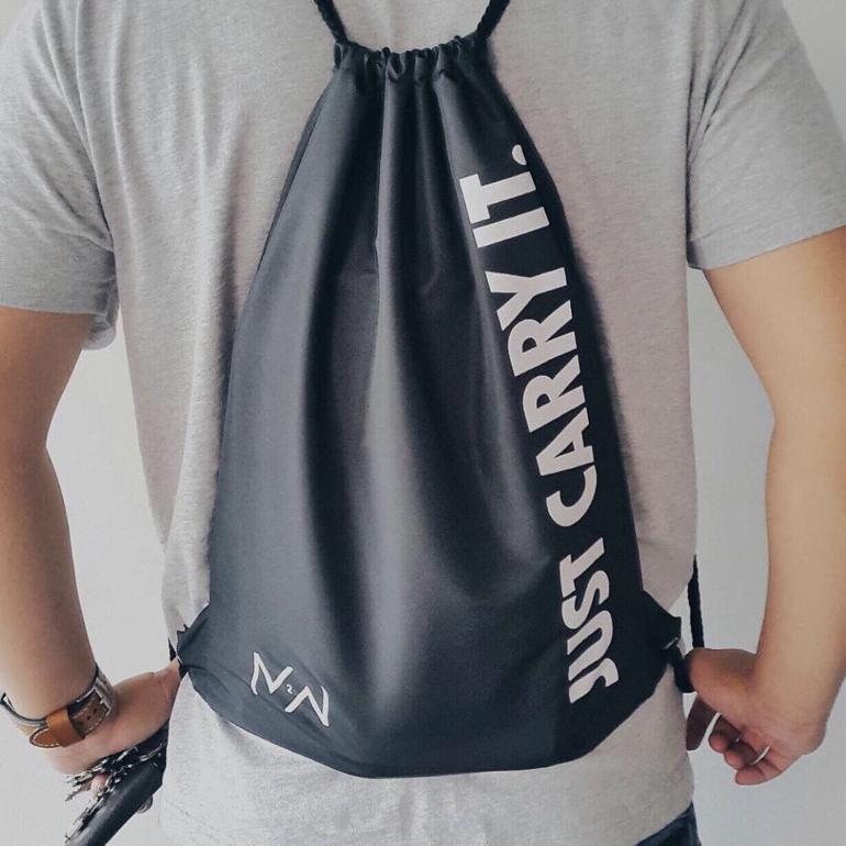 [BISA COD] TAS SERUT STRING BAG WATERPROOF ORIGINAL DISTRO TAS RANSEL TRAVEL NIKE ANTI AIR PRIA WANI