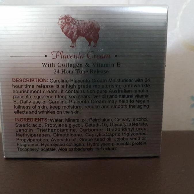 New careline placenta cream made in australia