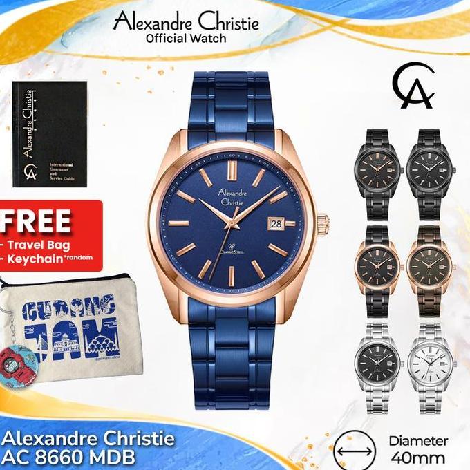Alexandre Christie AC 8660 MD | Jam Tangan Pria Analog