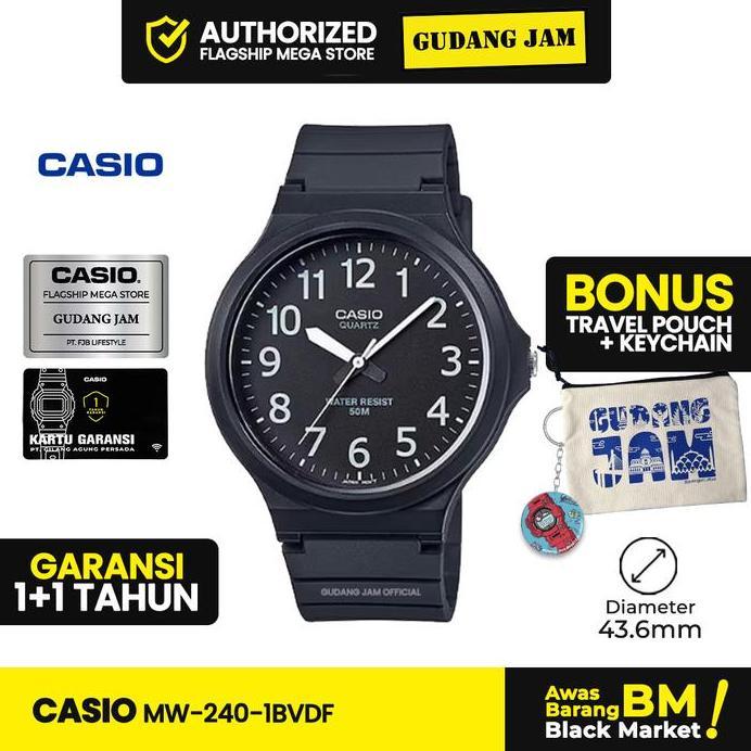 Casio General MW-240-1BVDF MW-240 MW240
