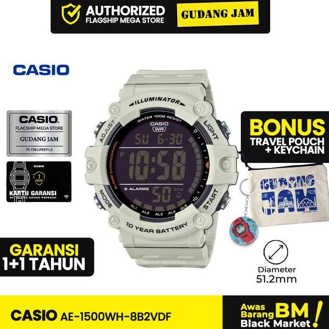 Casio General AE-1500WH-8B2VDF AE-1500WH AE-1500 AE1500WH AE1500