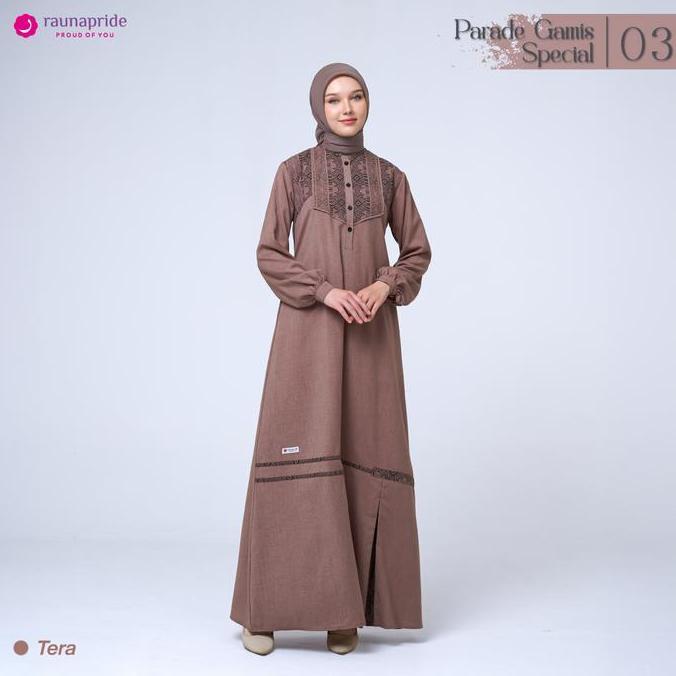 Murah Raunapride-parade gamis 03(pg03)-gamis dewasa dress muslimah Non COD