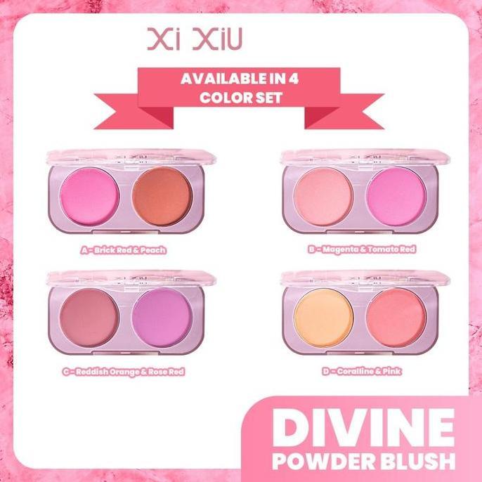 New Xi XiU DIVINE POWDER BLUSH | BLUSH ON