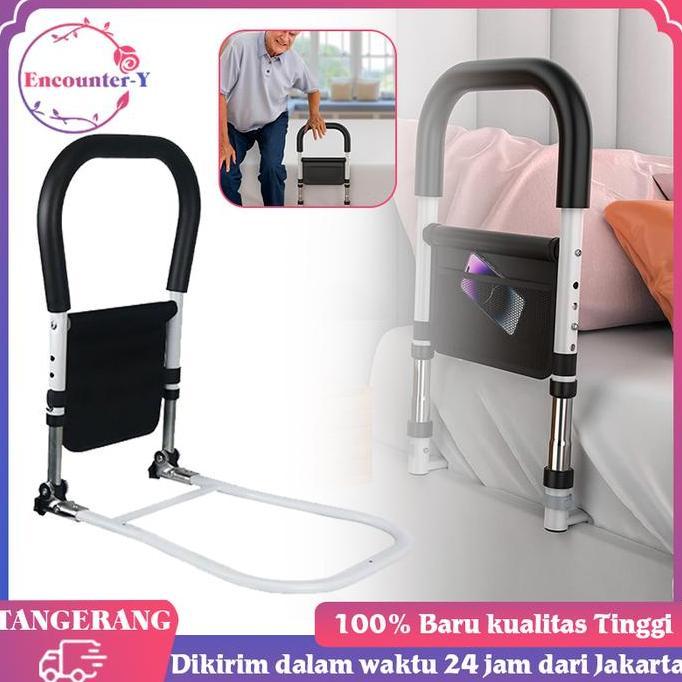 Bed Assist Rail Folded Safety BedRail Adjustable Alat Bantu Bangun