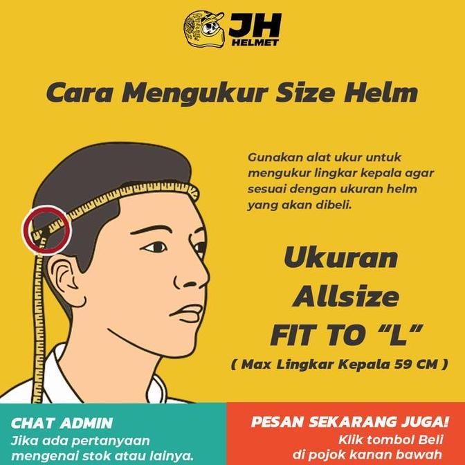 HELM CAKIL HBC GREEN ARMY (Retro/Klasik/Classic/Vespa/Vintage) murah