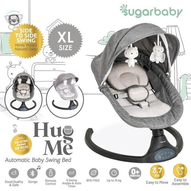 Sugarbaby  Automatic Baby Swing Bed/Sugar Mom Hug Swing Bed