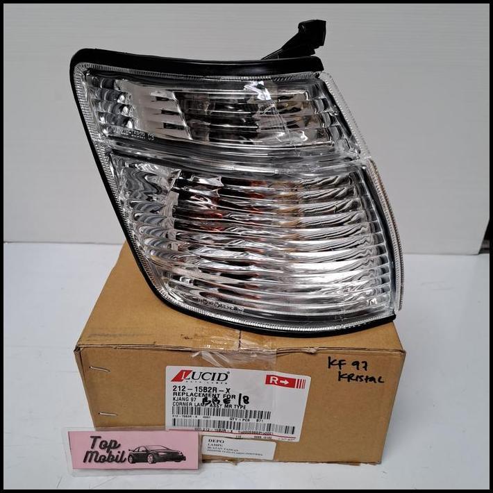 HOT DEAL LAMPU SEN DEPAN KIJANG KAPSUL 1997-1999 KRISTAL 212-15B2 -X MERK LUCID 