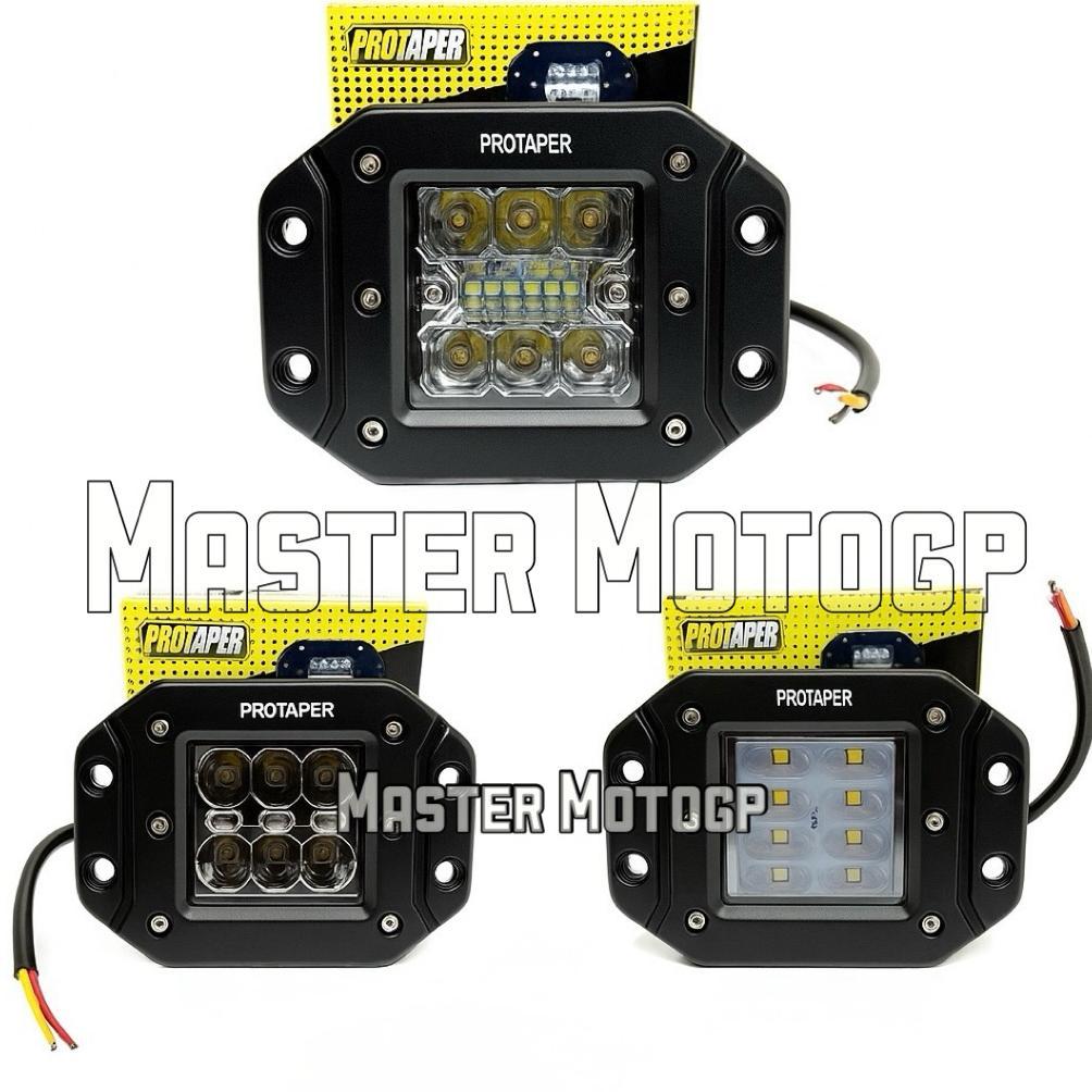 lampu sorot PROTAPER lampu tembak LED PROTAPER volt power DC 12 -80V/12W Trail KLX CRF BF KTM