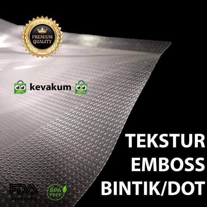 Plastik Vacum Emboss 20x30 Plastic Bag Vacuum Sealer Emboss